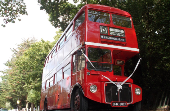 Red London Bus Nominated